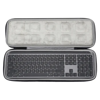 Нов Твърд Калъф За Съхранение на Клавиатурата, Водоустойчив Защитна Чанта на ЕВА За Logitech MX Keys, Подобрена Безжична Клавиатура С Подсветка