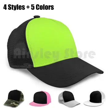 Обикновен Зелен Жълт-100 нюанси на жълто на ozcushions на всички стоки Бейзболна шапка Регулируеми шапки Хип-хоп Лайм Зелено