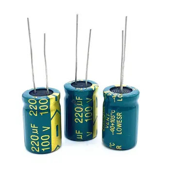 2 бр./много висока честота нисък импеданс 100-220 icf 13*20 20% БРАЗДА алуминиеви електролитни кондензатори 220000nf 20%