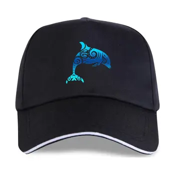 нова шапка шапка Върховете Женски делфин маорите полинезийски племенна татуировка идея за подарък Комични Надписи бейзболна шапка на Жените