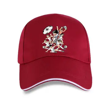 нова шапка, шапка, Мъжки Капитан Цубаса 2021 екип Модерна Бейзболна Шапка Мъжки Памучен Градинска Облекло