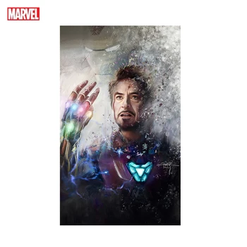 5D Диамантена Картина, Определени За Кръстат Бод Железния Човек Marvel Плакат на Супергерой Филм Диамантена Бродерия на кръстат бод Мозайка Картина