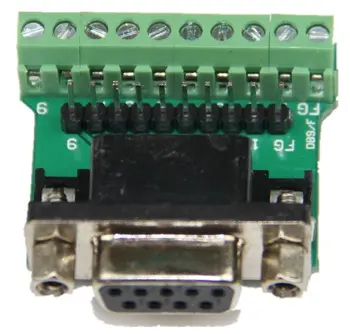 АДАПТОР - Конектор DB9 за свързване на конектор към клеммной опората за контакт колектор