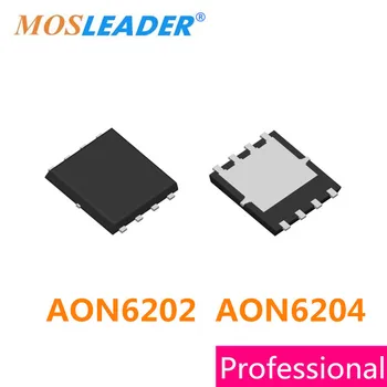 Mosleader AON6202 AON6204 DFN5X6 100ШТ QFN8 N-Канален 30V 24A 5.5 mR 12mR Висококачествени МОП-транзистори