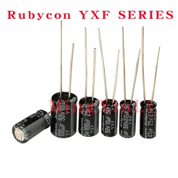 50 БР. RUBYCON YXF 50v4.7 icf 10 icf 22 icf 5x11 mm Електролитни Кондензатори 10 icf 50 На високочестотен ниско съпротивление, по-дълъг живот НИСКО съпротивление esr