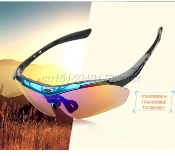Нови Подвижни Поляризирани Слънчеви Очила Със Сменяеми Лещи, Спортни Очила за риболов Риболовни Очила с Допълнителни Безплатни Лещи 4