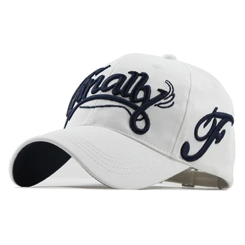 100% памучен бейзболна шапка, дамски ежедневни бейзболна шапка, мъжка Мода Реколта шапка с бродерия на букви, gorras #XW