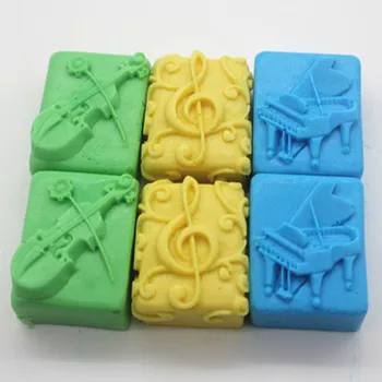 Сапун силиконова форма на Малък Квадрат, Правоъгълник Блок Шоколадова Торта Декорация на Инструменти за Ръчна Работа Кубче Лед силиконови форми за сапун