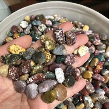 естествена кварцевая океанская Яспис повалила на кристали и лечебни камъни за декорация на дома