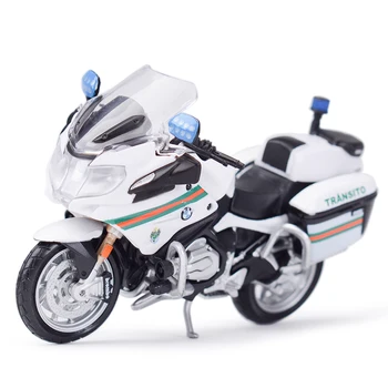 Maisto 1:18 R1200 RT Португалия Бригада де Транзито Полицията Гласове Под Натиска на Превозни Средства са подбрани Модел на Мотоциклет Играчки