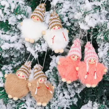 Коледна Украса Забавни Коледни Висулки Очарователни Красят Полезни Многофункционална Дъждобрани Коледни Кукли
